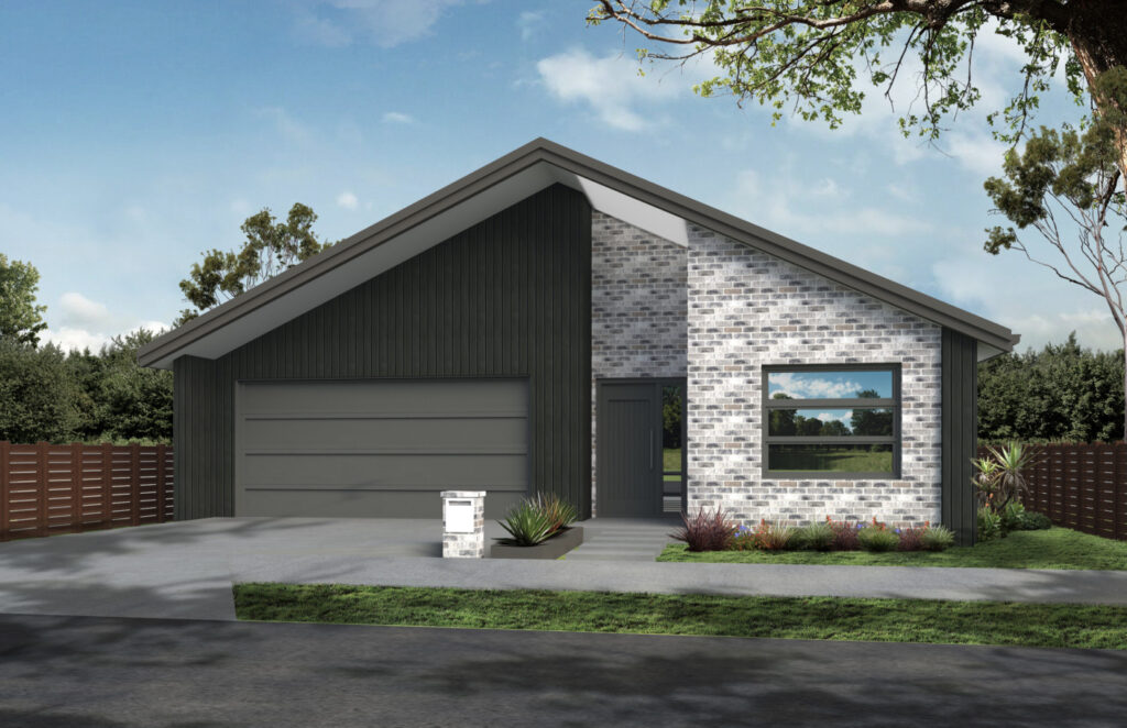 double garage and brick finish new build home at paerata rise