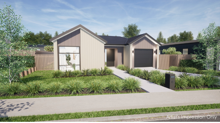 new build house model generated at paerata rise