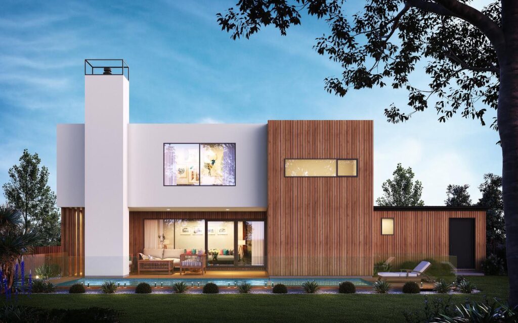 smart new build home at paerata rise