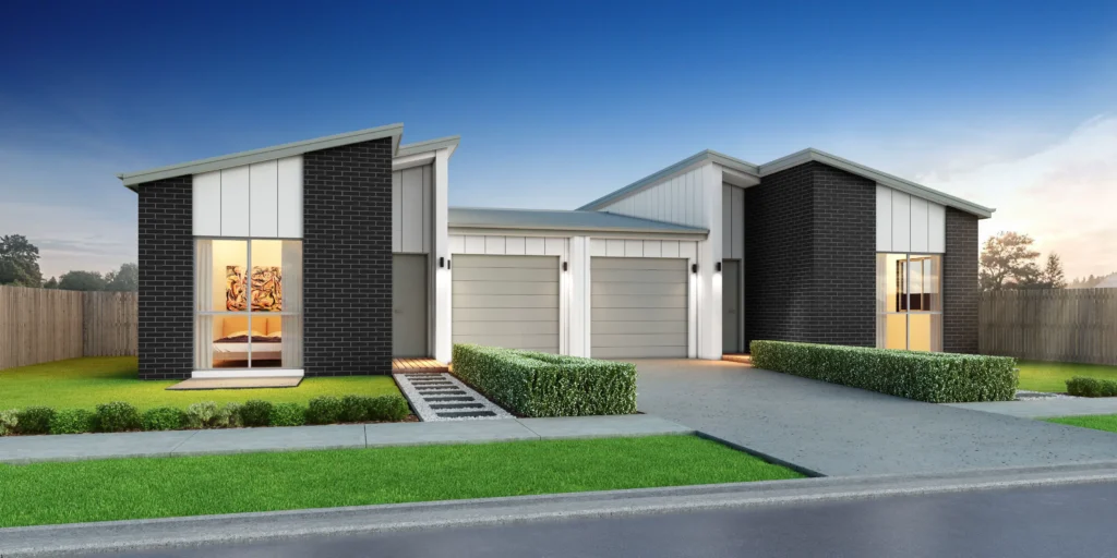new build twin homes in paerata rise