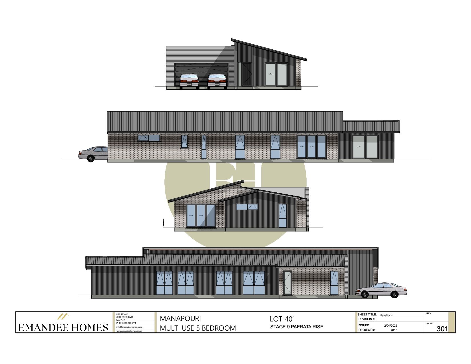 Elevations Plans 9-401
